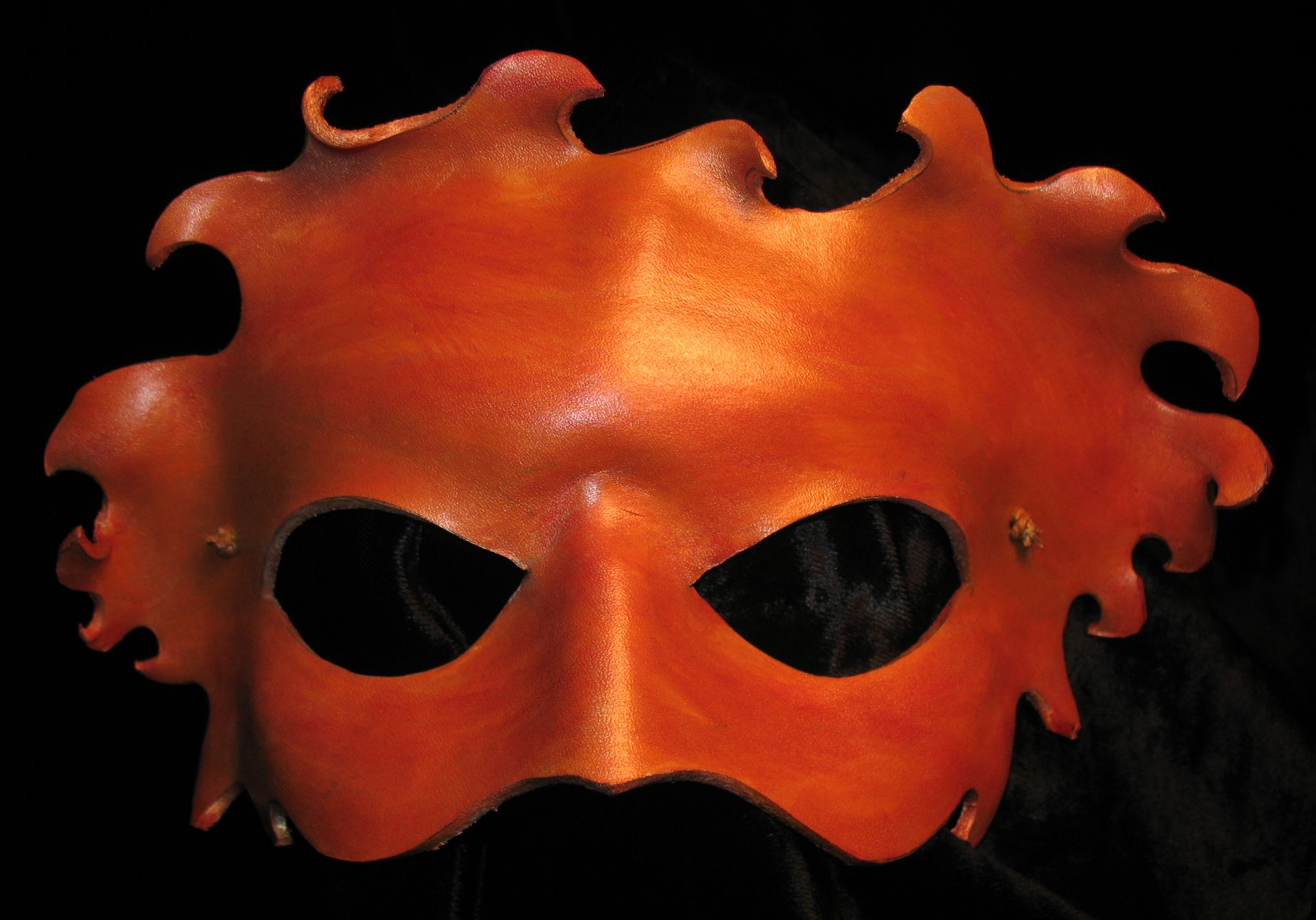 Orange Zephyr mask.